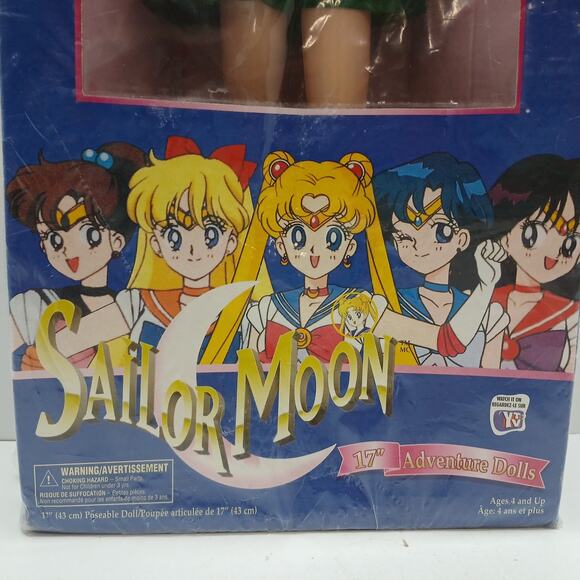Vintage Sailor Moon 17" Sailor Jupiter Adventure Doll Irwin Toys 1990s NIB Rare - Picture 4 of 16